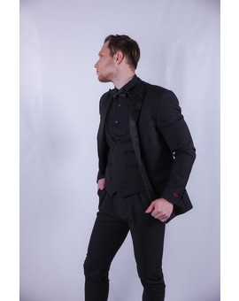 Прокат мужского костюма - TOTAL BLACK, изображение 2